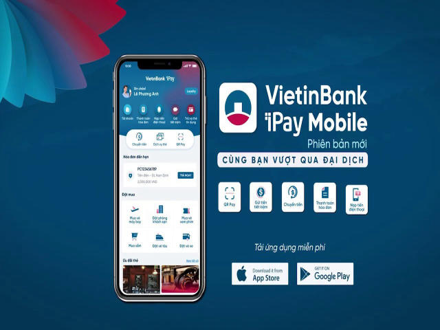Dịch vụ ngân hàng điện tử Vietinbank ipay