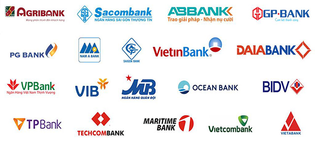 Những ngân hàng liên kết với Vietinbank