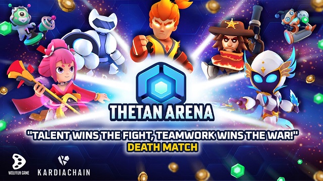 Thetan Arena cho phép người chơi lựa chọn Heros theo kỹ năng