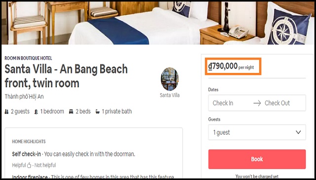 Lựa chọn giá cho thuê hợp lý để kinh doanh Airbnb đạt hiệu quả cao