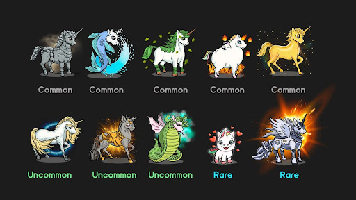 10 loài Unicorn Gen2