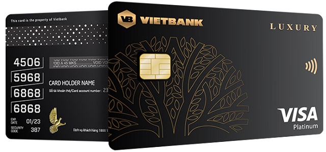 Thẻ tín dụng VietBank Luxury Platinum