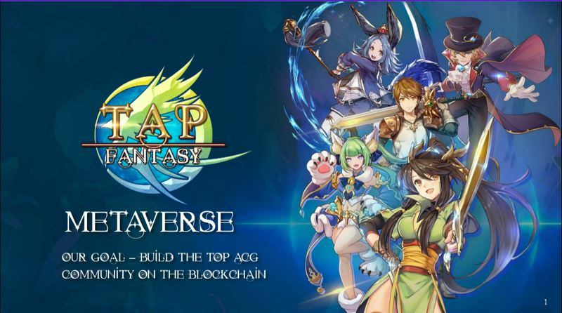 Dự án Tap Fantasy kết hợp GameFi và Metavese