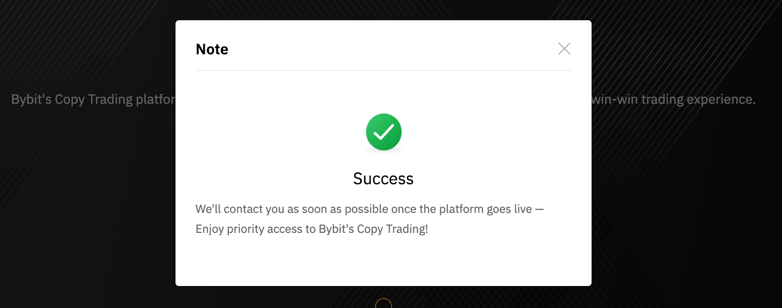 Hướng dẫn đăng ký Copy Trade trên Bybit