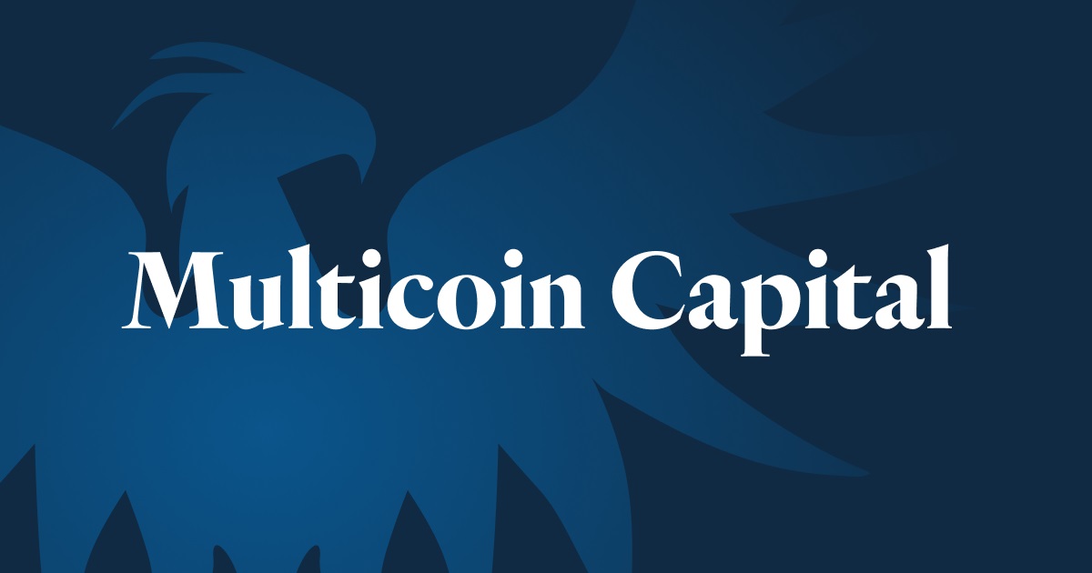 Multicoin Capital tăng 430 triệu đô la cho quỹ khởi nghiệp tiền điện tử mới